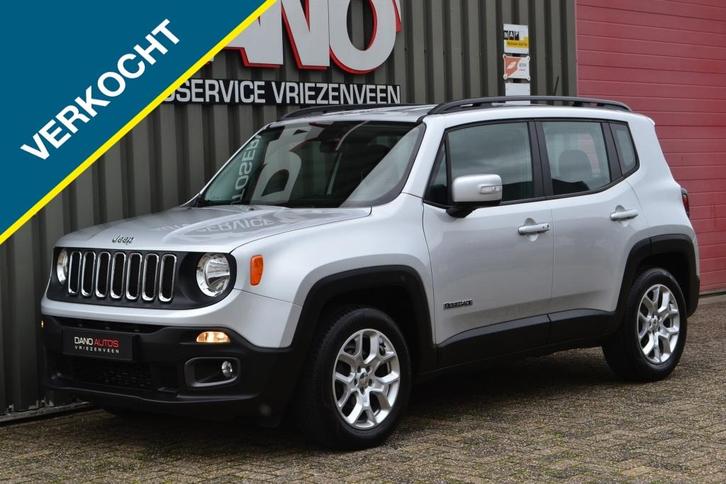 Jeep Renegade 1.4 M.Air Longitude Cruise/Keyless/Trekhaak/17, Auto's, Jeep, Bedrijf, Renegade, ABS, Airbags, Airconditioning, Bluetooth