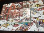 Puzzel 1500 stukjes sneeuwpret jan van Haasteren, Ophalen of Verzenden, Gebruikt