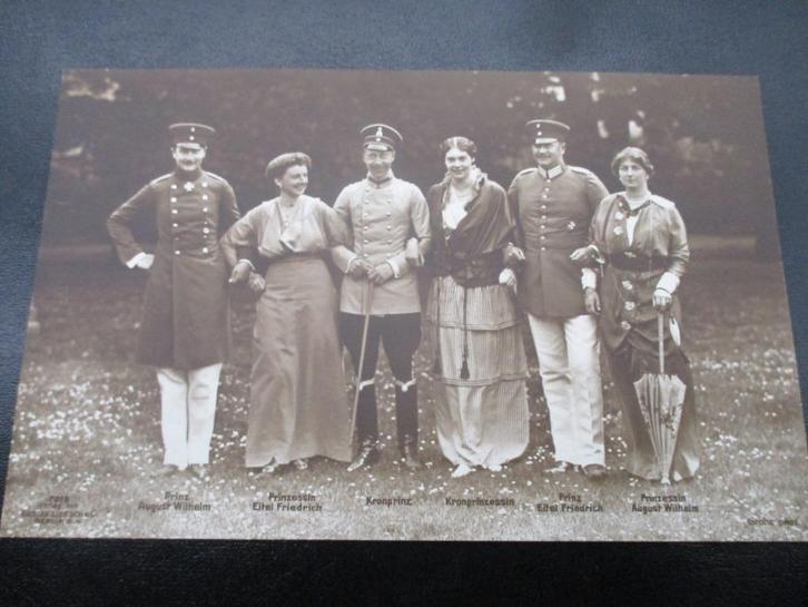 Postkaart Kronprinz Wilhelm #9, Verzamelen, Ansichtkaarten | Themakaarten, Voor 1920, Politiek en Historie, Verzenden