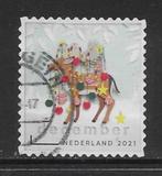 2021, Decemberzegel, Damhert als Kerstboom [3987] (K2601), Postzegels en Munten, Ophalen of Verzenden