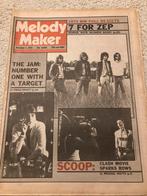 MELODY MAKER 1979 CLASH The Jam RAINCOATS Pink Floyd QUEEN, Boeken, Tijdschriften en Kranten, Ophalen of Verzenden, Muziek, Film of Tv