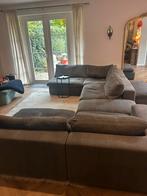 Modulaire bank Linteloo antraciet, Huis en Inrichting, Banken | Bankstellen, Ophalen, Gebruikt, 100 tot 125 cm, Hoekbank