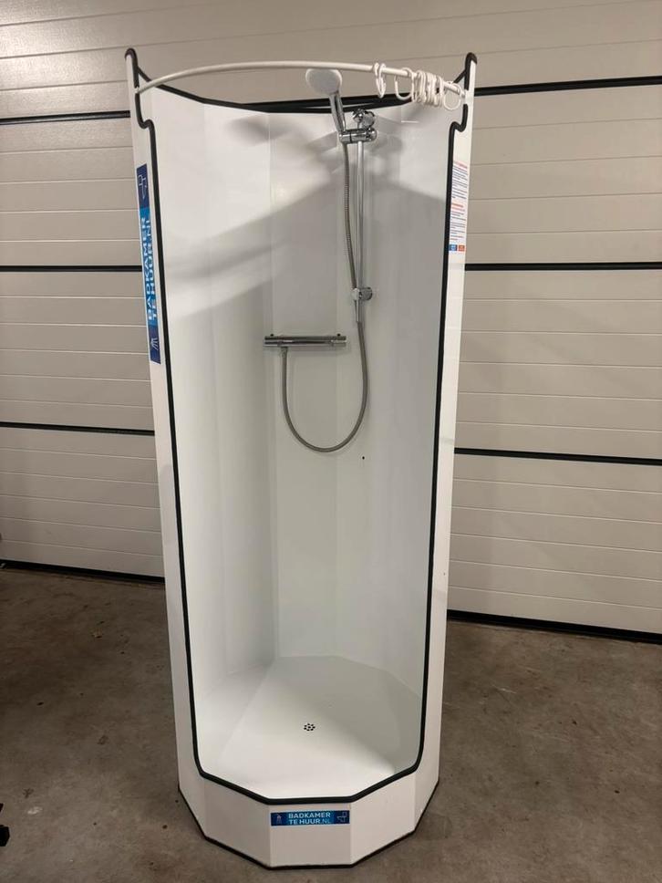 Te Koop Mobiele nooddouche inclusief toebehoren, Huis en Inrichting, Badkamer | Complete badkamers, Gebruikt, Ophalen