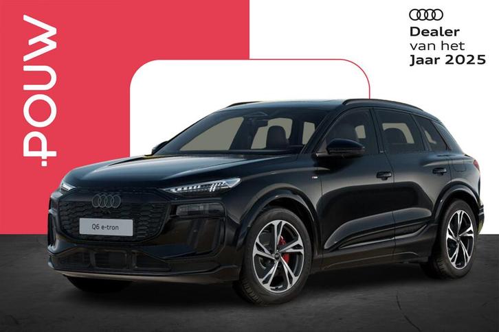 Audi Q6 e-tron 252pk S Edition 83 kWh | Panoramadak | 20" Ve, Auto's, Audi, Bedrijf, Te koop, Q6 e-tron, 360° camera, ABS, Adaptive Cruise Control