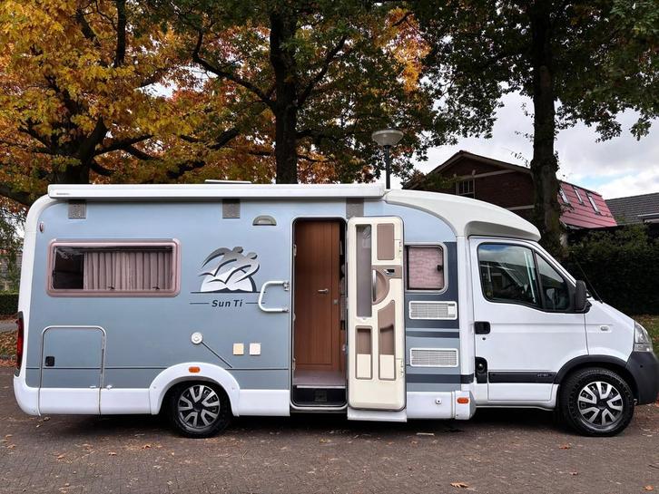Knaus sun ti 650 MEG, ENKELE BEDDEN, AIRCO, 6-BAK, CAMERA, N, Caravans en Kamperen, Campers, Bedrijf, tot en met 4, Half-integraal