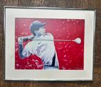 Tiger Woods Giclée - René Broné Art Collection, Ophalen of Verzenden
