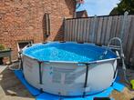 Bestway steelpro incl. zandfilter pomp, Ophalen, Rond, 300 cm of meer, Zo goed als nieuw
