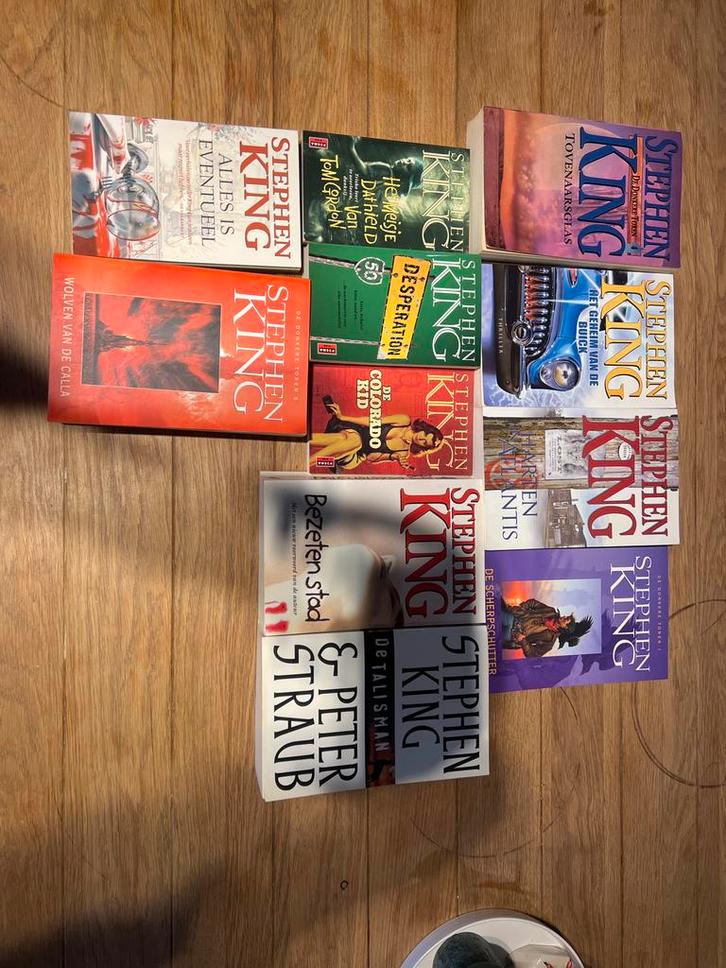Stephen King Boeken Collectie (11), Boeken, Romans, Gelezen, Nederland, Ophalen of Verzenden