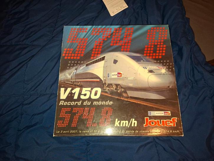 TGV Duplex V150 Jouef - Modelspoor, Hobby en Vrije tijd, Modeltreinen | H0, Gebruikt, Treinset, Wisselstroom, Jouef, Ophalen of Verzenden