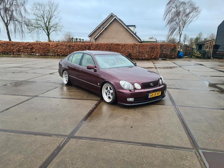 Lexus GS(-H) 430 4.3 Executive AUT 2002 Rood, Auto's, Lexus, Particulier, GS(-H), ABS, Airconditioning, Android Auto, Bluetooth