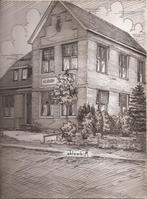 Midwolda Gemeentehuis tekening Sievers 50 / 60er jaren, Ophalen of Verzenden