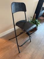 Barkruk zwart, Ophalen, 60 tot 90 cm, Zo goed als nieuw, 1 kruk