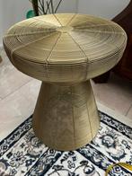 LaRedoute staaldraad bijzet tafeltje kleur goud, Huis en Inrichting, Tafels | Bijzettafels, 45 tot 60 cm, Minder dan 55 cm, Rond