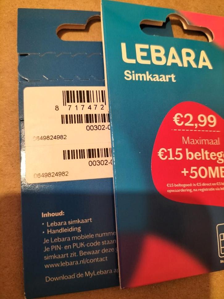 MOOI NUMMER 06-4982-4982, Telecommunicatie, Prepaidkaarten en Simkaarten, Nieuw, Simkaart, KPN, Ophalen of Verzenden