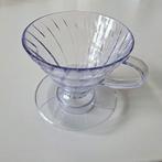 Hario (V60) Dripper 02 kunststof transparant, Overige modellen, Ophalen of Verzenden, Zo goed als nieuw, 2 tot 4 kopjes