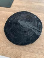 Boomstam schijf zwart 29cm, Ophalen of Verzenden, Zo goed als nieuw, Overig