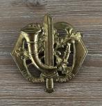 Ouder Baretembleem Limburgse Jagers, Ophalen of Verzenden, Landmacht, Nederland, Embleem of Badge