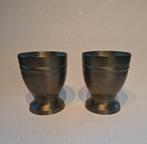 Vintage Tinnen Vogel Wijnbekers, Antiek en Kunst, Antiek | Tin, Ophalen of Verzenden