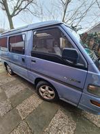 Mitsubishi L300 2.4 GLS Crystal Lite U9 1995 Blauw, Auto's, Achterwielaandrijving, Blauw, 7 stoelen, Elektrische buitenspiegels