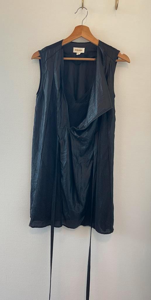 Stoere zwarte Diesel jurk – maat S, Kleding | Dames, Jurken, Zo goed als nieuw, Maat 36 (S), Zwart, Boven de knie, Ophalen of Verzenden