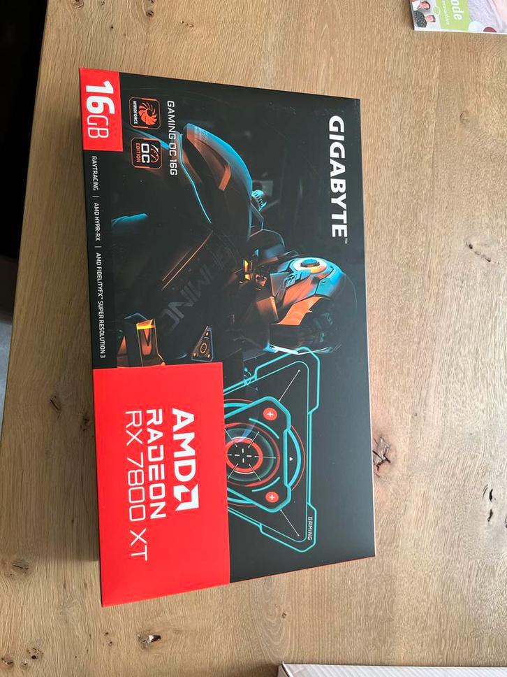 Gigabyte Radeon RX 7800 XT - Topkaart!, Computers en Software, Videokaarten, Zo goed als nieuw, AMD, PCI-Express 4.0, GDDR6, HDMI