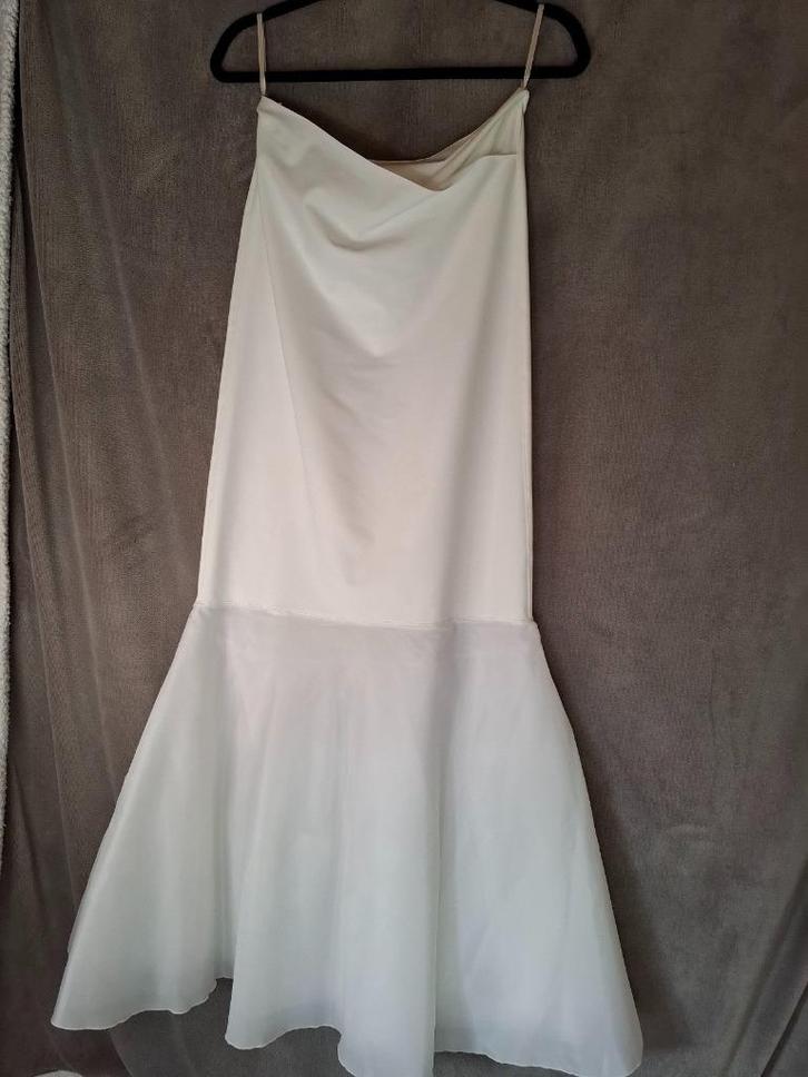 Wunderskirt Mermaid - Zeemeermin Onderrok Bruidsjurk M Ivoor, Kleding | Dames, Trouwkleding en Trouwaccessoires, Zo goed als nieuw