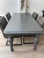 Bolpoot eetkamer tafel, Huis en Inrichting, Tafels | Eettafels, 50 tot 100 cm, 150 tot 200 cm, Gebruikt, Landelijk