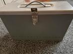 Vintage stalen koffer, Ophalen of Verzenden, Zo goed als nieuw, Overige instrumenten
