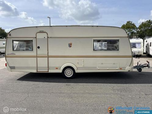 Tabbert Comtesse 540 TE, Caravans en Kamperen, Caravans, Bedrijf, tot en met 4, 1250 - 1500 kg, Tabbert, 6 tot 7 meter, Douche
