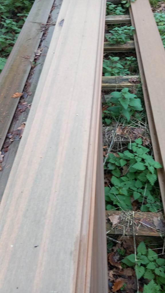 Weo classic teak composiet gevelplanken., Doe-het-zelf en Verbouw, Platen en Panelen, Nieuw, Overige materialen, Minder dan 20 mm