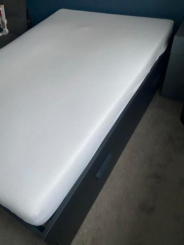 IKEA Brimnes bedframe met opberglades en lattenbodems - afbeelding 2