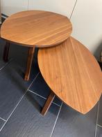 2 Mooie tafeltjes van IKEA, Huis en Inrichting, Tafels | Bijzettafels, Minder dan 55 cm, Rond, Ophalen of Verzenden, Zo goed als nieuw