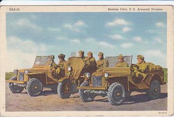 us armored division jeep Bantam car 1939
