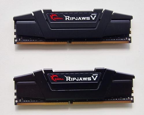 G.Skill Ripjaws V DDR4 32GB, Computers en Software, RAM geheugen, Zo goed als nieuw, Desktop, 32 GB, DDR4, Ophalen of Verzenden