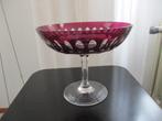 Paars zware kristallen Art Deco schaal Val Saint Lambert, Ophalen