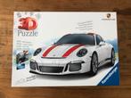 3D puzzel Ravensburger Porsche 911r, Ophalen, Meer dan 50 stukjes, Zo goed als nieuw, 6 jaar of ouder