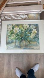 Schilderij bloem, Ophalen of Verzenden