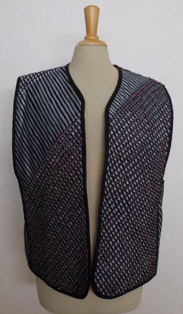 Handgemaakt Scandinavische look apart gilet! L beschikbaar voor biedingen