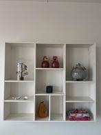 VTWonen Wandkastje - Wit - 94x110cm, Ophalen, Met plank(en), 100 tot 150 cm, 50 tot 100 cm