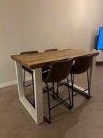 Bartafel - hoge tafel - eettafel, Ophalen, Zo goed als nieuw