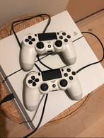 PS4 met 2 controllers, Spelcomputers en Games, Spelcomputers | Sony PlayStation 4, Ophalen of Verzenden, Zo goed als nieuw, Met 2 controllers