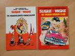 2x Suske en Wiske De kwakkelende kwakzalver vroem-vroem-club, Meerdere stripboeken, Ophalen of Verzenden, Zo goed als nieuw