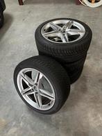 A4 18” Audi OEM Velgen incl. Winterbanden 5x112, Auto-onderdelen, Banden en Velgen, Banden en Velgen, Gebruikt, Personenwagen