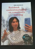 Basisboek Contentmarketing en community building, Ophalen of Verzenden, Zo goed als nieuw