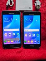2x goed werkende Samsung galaxy j3,m.usb,€39,95, Overige modellen, Zwart, Ophalen of Verzenden, Zo goed als nieuw