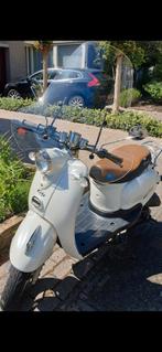 Iva Venti Retro Scooter wit/bruin, Ophalen, Gebruikt, Overige typen, Overige merken