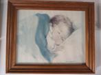 Carlo Parisi Vintage baby prentje 35 x 30 cm, Ophalen