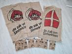 3 grote jute zakken en 6 kleine jute zakken, Diversen, Sinterklaas, Ophalen, Zo goed als nieuw