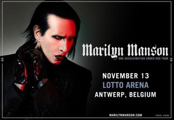 Marilyn Manson, LOTTO / AFAS Arena Antwerpen Middenplein beschikbaar voor biedingen