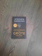 De Antwoorden op de grote vragen van Stephen Hawking. € 9,00, Ophalen of Verzenden, Zo goed als nieuw